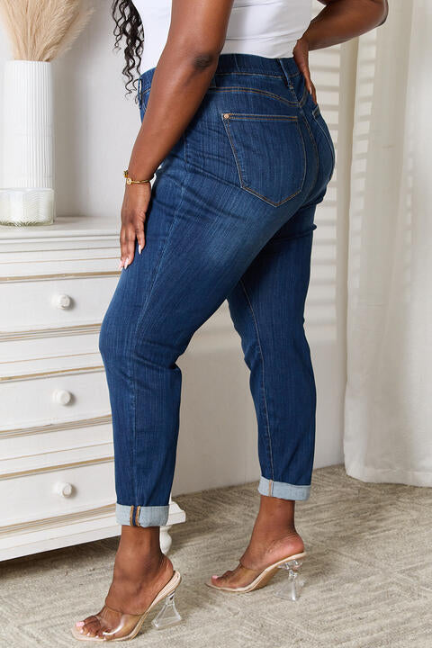 Plus size - Full Size Skinny Cropped Jeans