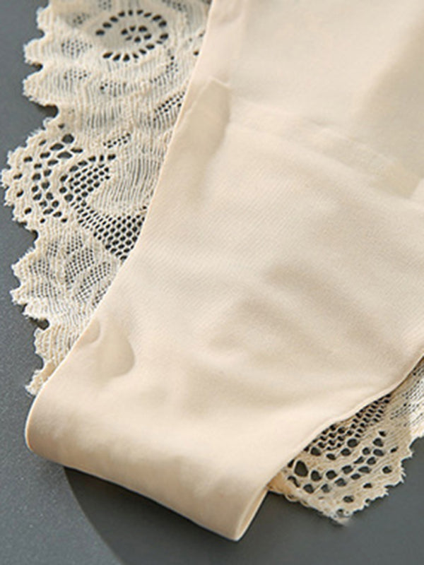Low waist lace sexy seamless panties